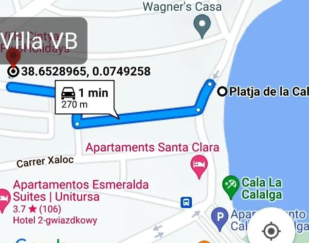 Vid-bil Villa Calpe